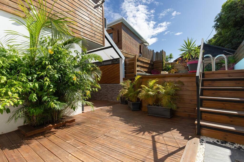 Villa Le Badamier Saint Pierre Exterior foto